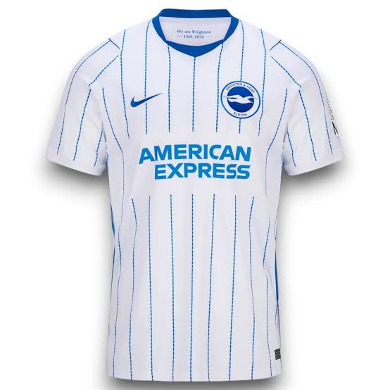 Brighton & Hove Albion Jersey 26-27